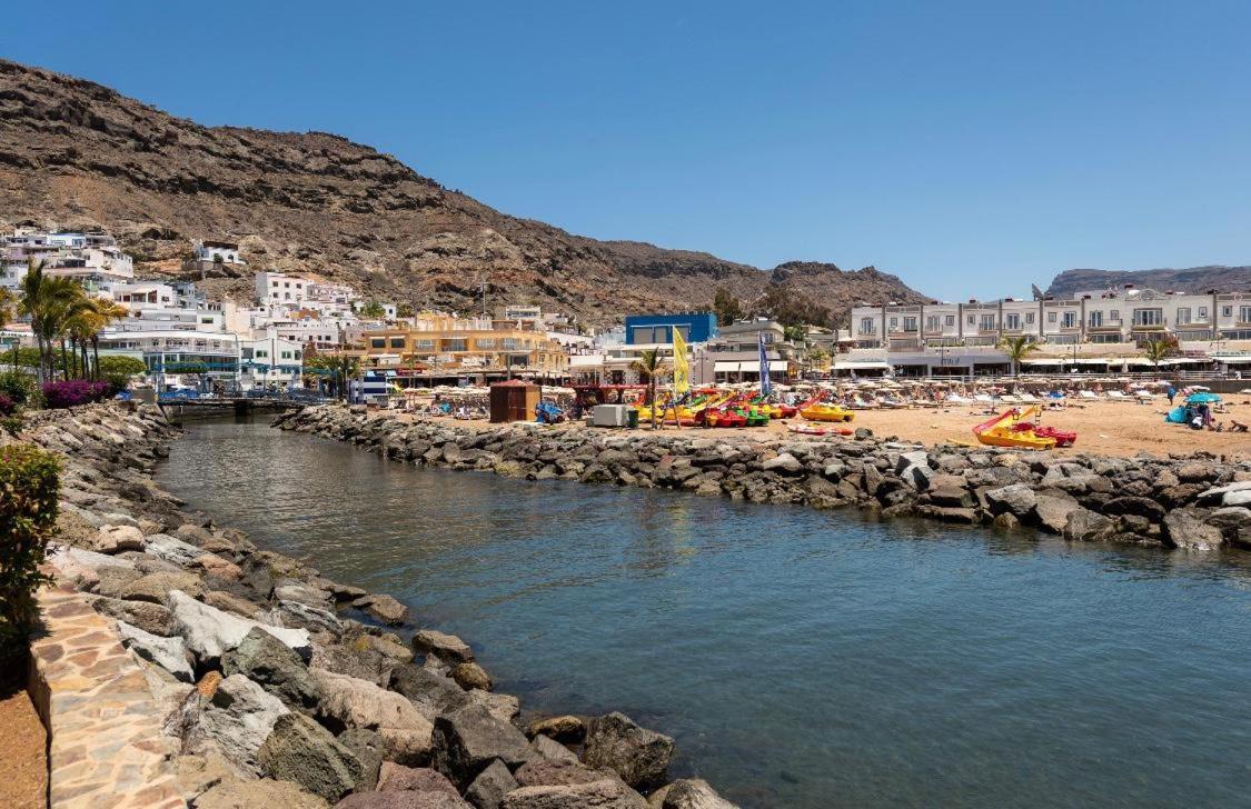 Amarre Pool Daire Puerto De Mogan Dış mekan fotoğraf