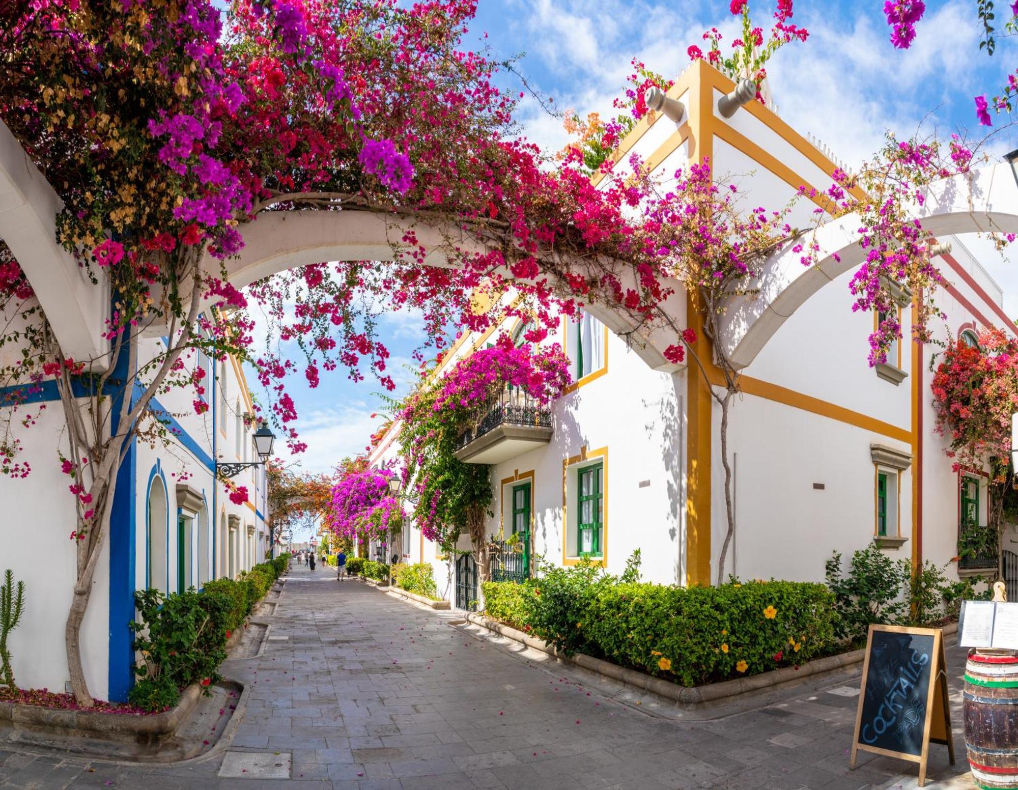 Amarre Pool Daire Puerto De Mogan Dış mekan fotoğraf