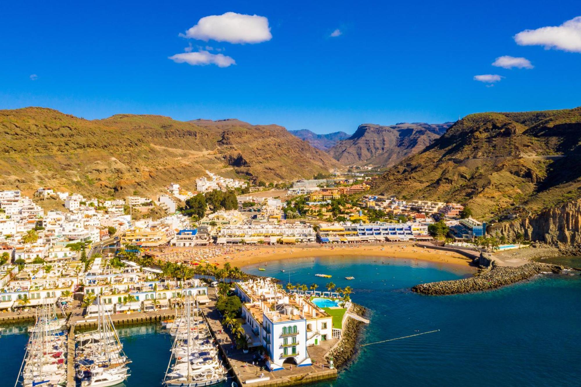 Amarre Pool Daire Puerto De Mogan Dış mekan fotoğraf