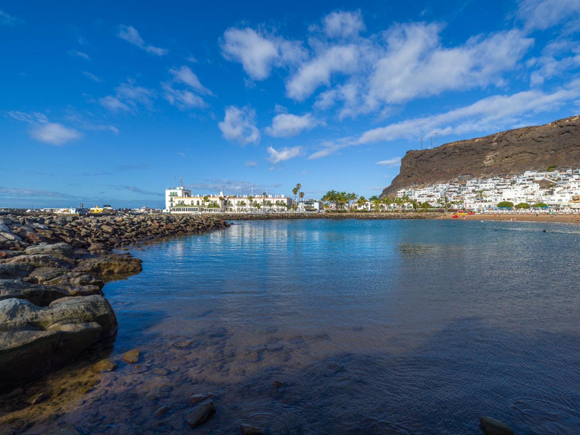 Amarre Pool Daire Puerto De Mogan Dış mekan fotoğraf