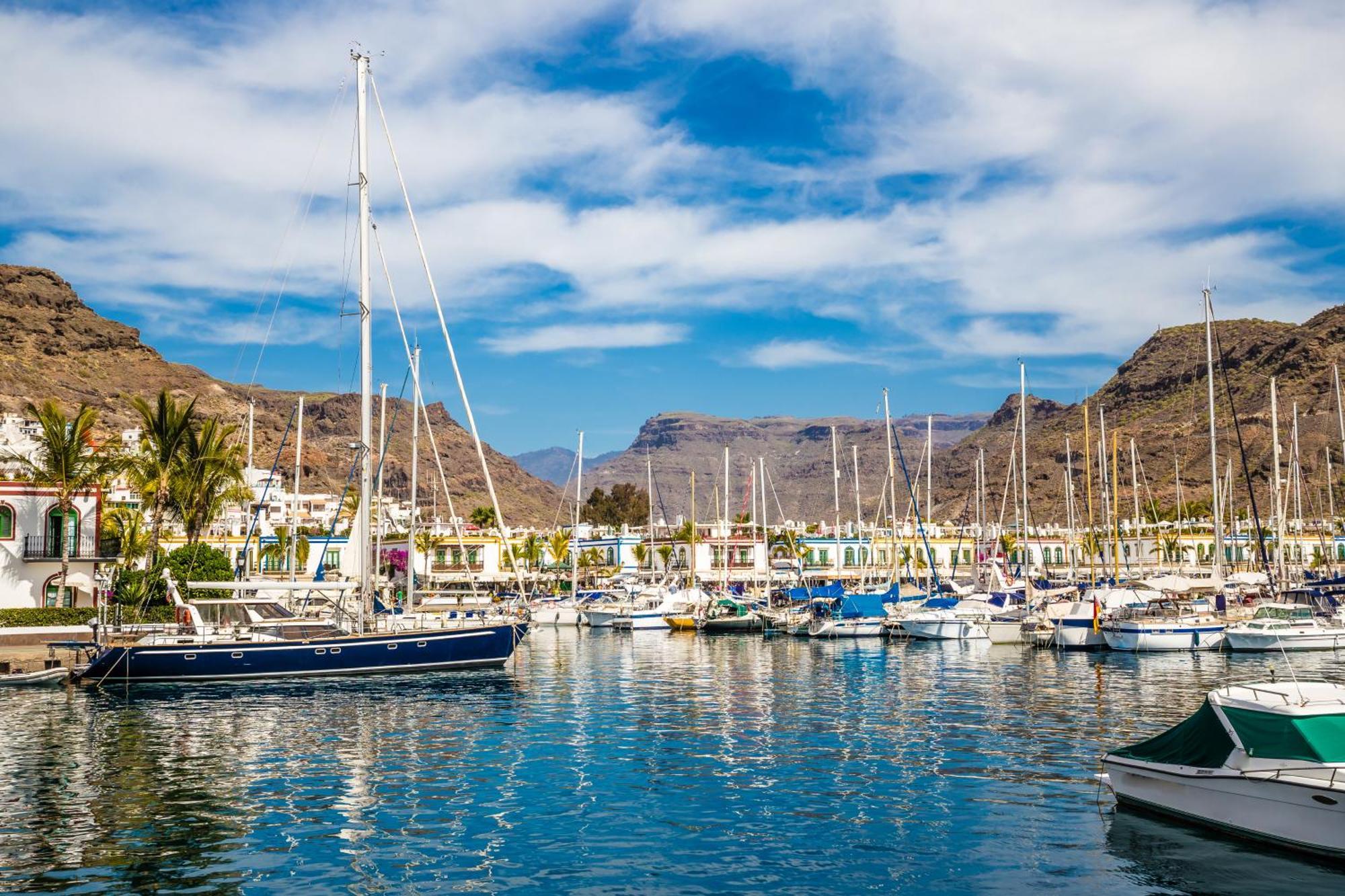 Amarre Pool Daire Puerto De Mogan Dış mekan fotoğraf