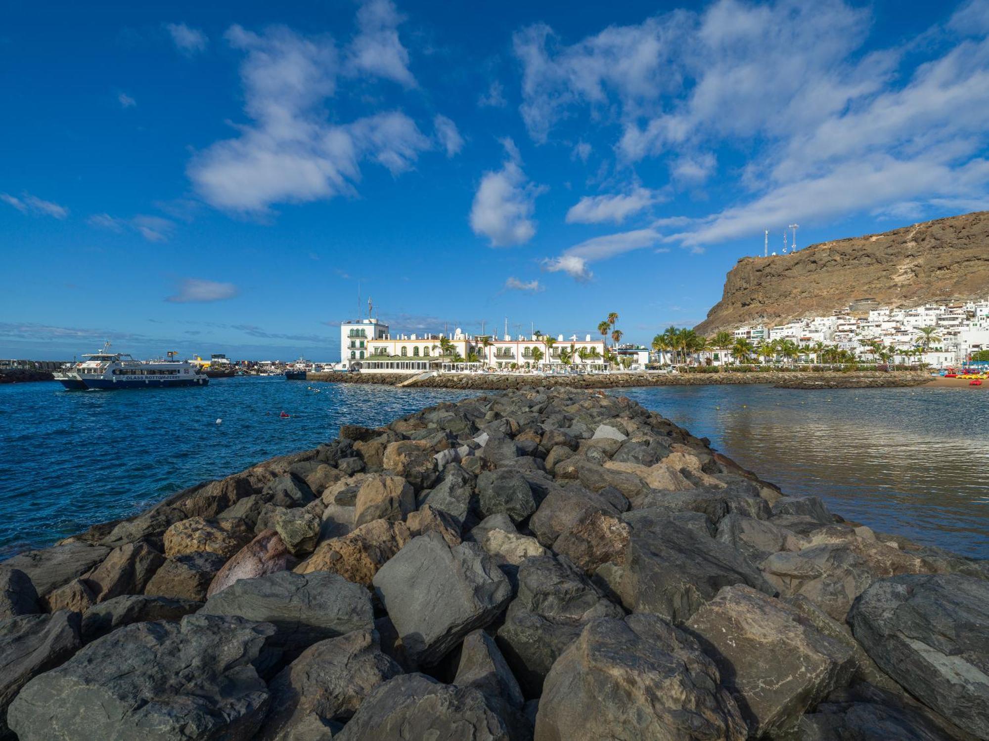 Amarre Pool Daire Puerto De Mogan Dış mekan fotoğraf